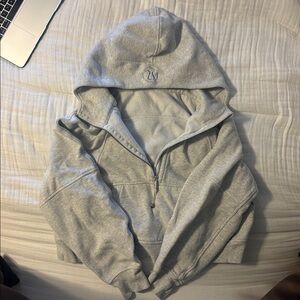Scuba Oversized Half-Zip Hoodie